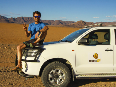 NAMIBIA – safari terenówką przez busz, góry i wielkie pustynie